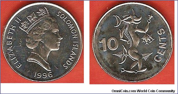 10 cents
Elizabeth II by Raphael Makhlouf
Sea spirit
nickel plated steel