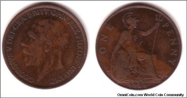 Modified Head Penny, not quite VF