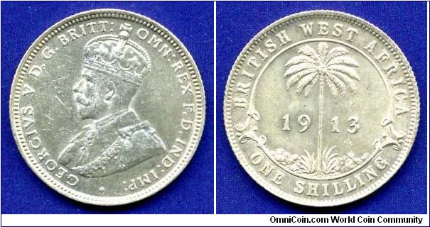1 shilling.
George V (1910-1936).
Mintage 8,800,000 units.


Ag925f. 5,65gr.