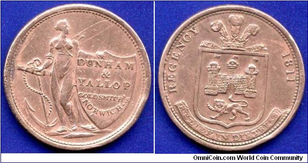 Half Penny Token.


Cu.