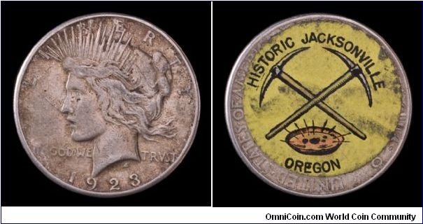 Sticker Dollar from Historic Jacksonville.