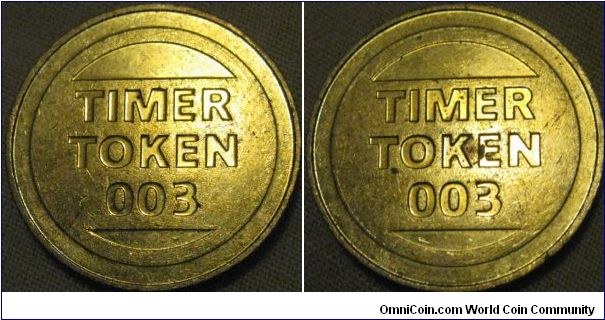 timer token 003 EF