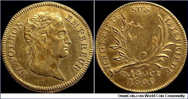 1809 Paix de Vienne, France. 

A relatively rare variant.                                                                                                                                                                                                                                                                                                                                                                                                                                                              