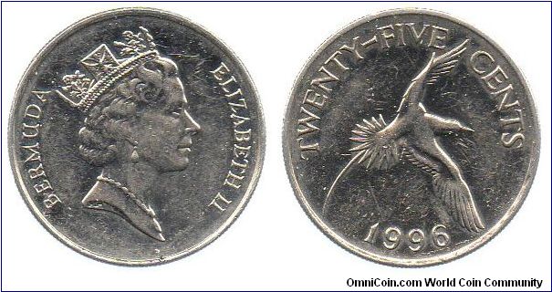 1996 25 cents