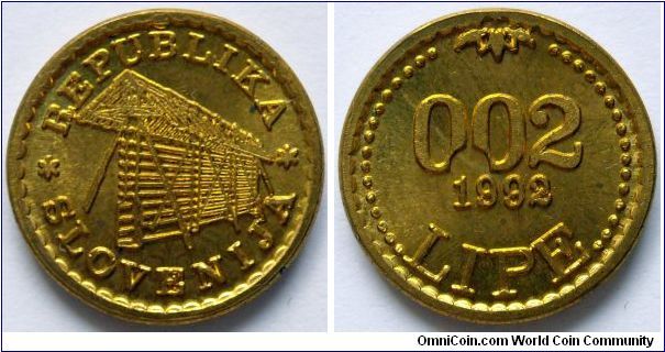 0.02 lipe.
1992, Token issue.
If anyone had some info about this one...