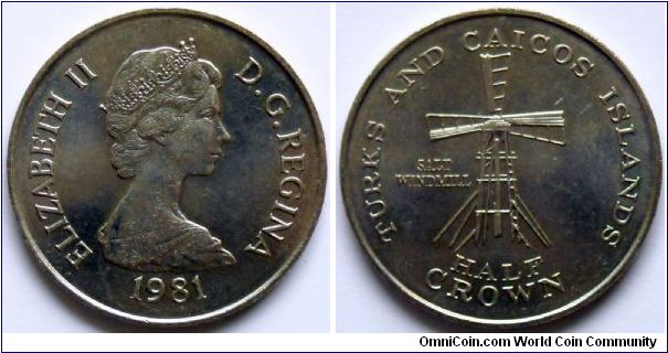 1/2 crown.
1981, Salt Windmill