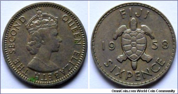 6 pence.
1958