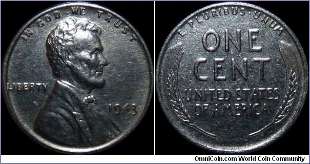 1 Cent 1943 Error Coin (