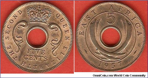 5 cents
Elizabeth II
bronze
Kings Norton Mint