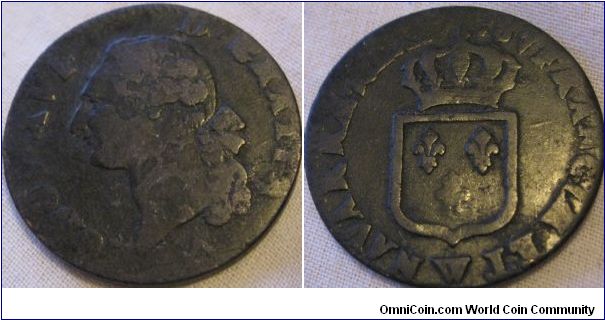 1778 1 sol, fine grade all detail is there, wear on edges mainly, portrait has some details