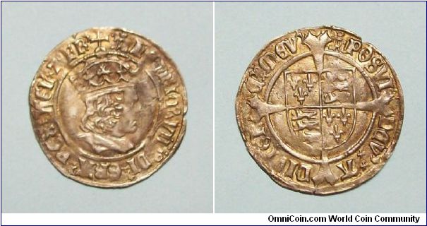Henry VIII Groat; first coinage