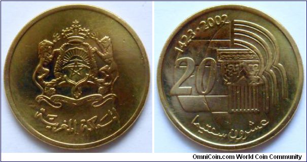 20 santimat.
2002