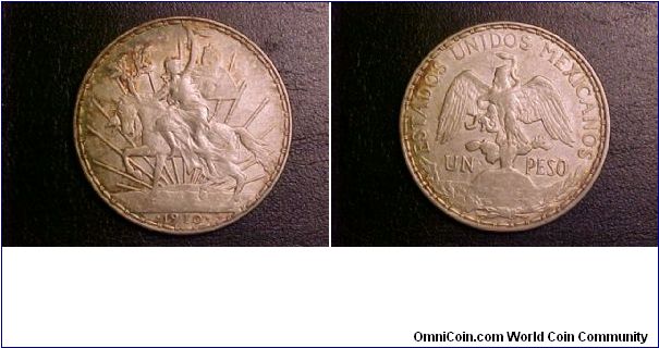 1910 peso of the Caballito design, very classic!