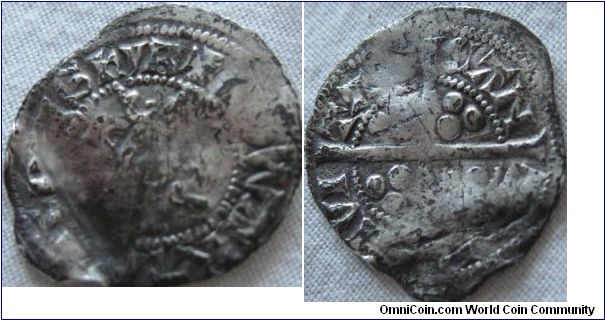edward II penny, from canterbury (or at least bought as), still a fairly old penny, looks to have excess metal on the edges