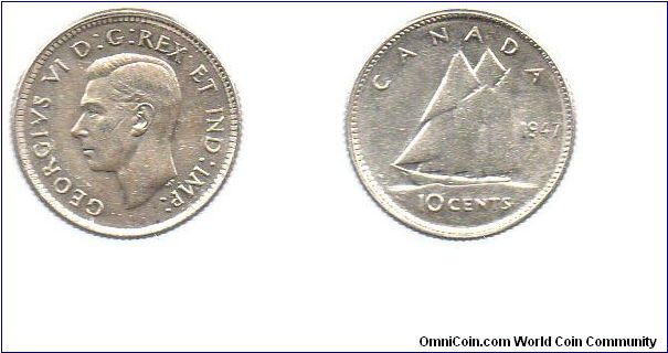 1947 10 cents