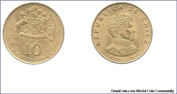 1971 10 centesimos