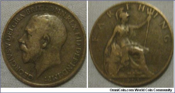 1913 farthing