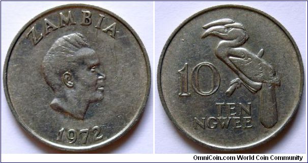 10 ngwee.
1972