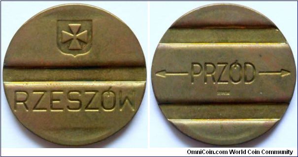 Parking Token from the city where I live (RZESZOW) Was using in early '90.