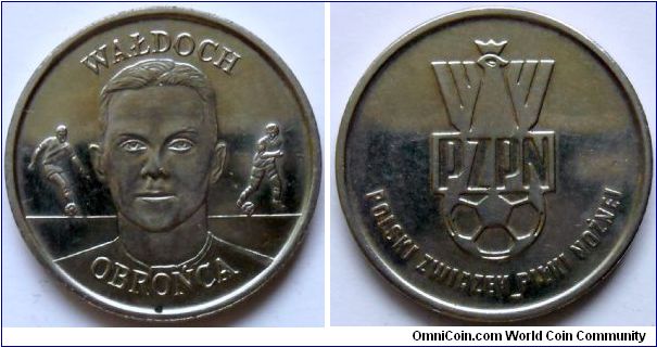 Polish football team token.
Tomasz Waldoch