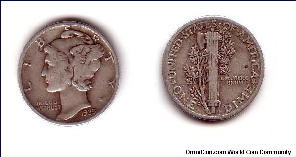 MERCURY HEAD SILVER DIME