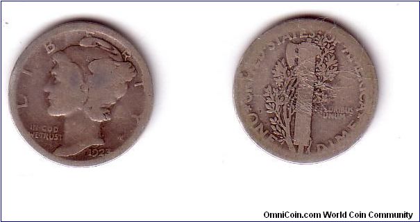 Mercury dime