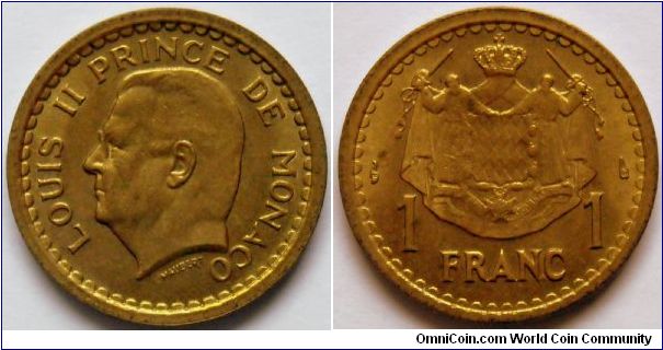 1 franc.
1945