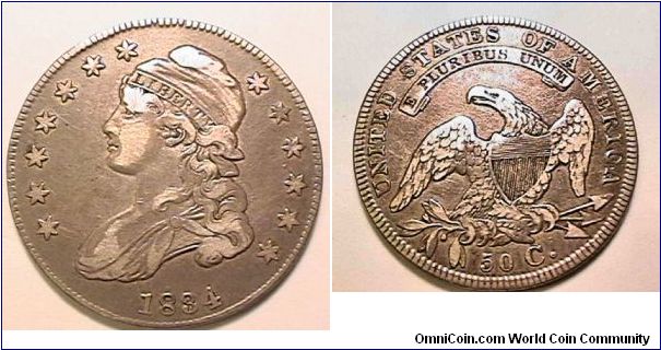 Capped Bust Half Dollar