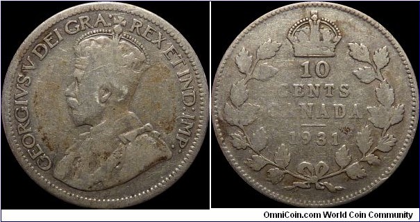10 Cents 1931