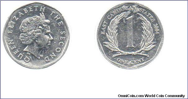 2004 1 cent