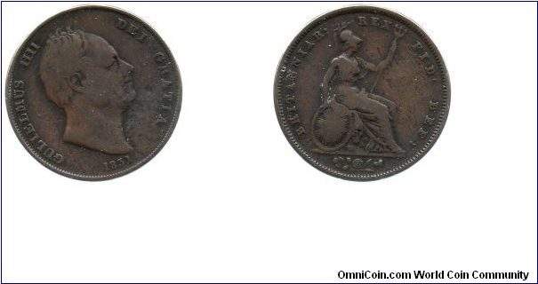 1831 penny