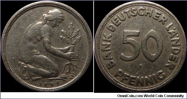 50 Pfennig 1949-F