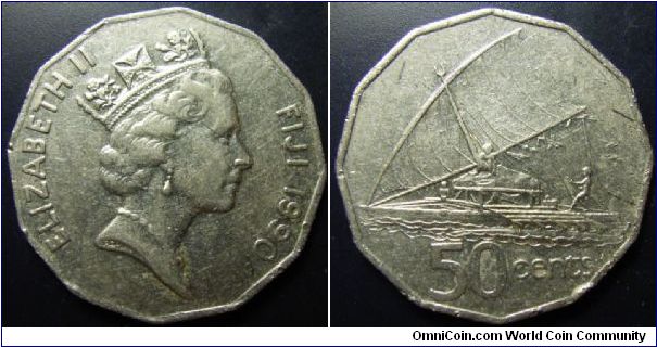 Fiji 1996 50 cents. Found it circulating in Australia.