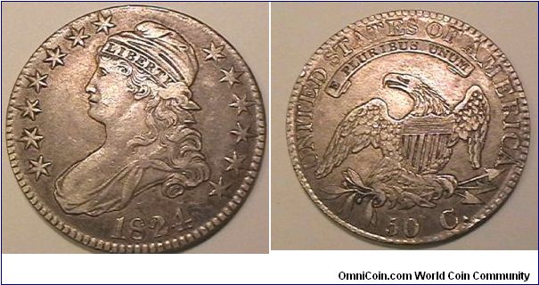 Bust Half Dollar,