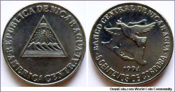 5 centavos.
1994