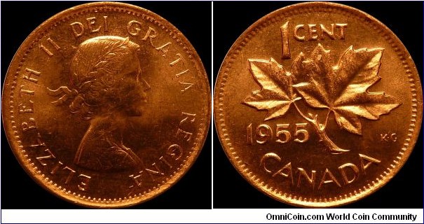 Canada 1 Cent 1955