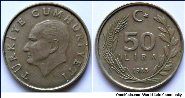 50 lira.
1985