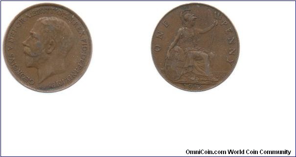 1912 1 penny