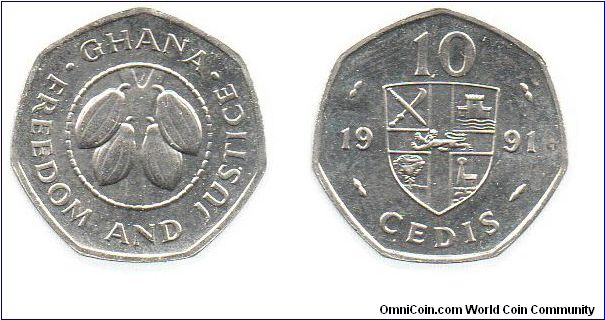 1991 10 Cedis