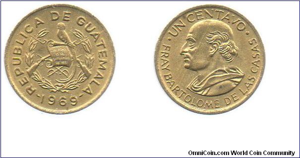 1969 1 centavo