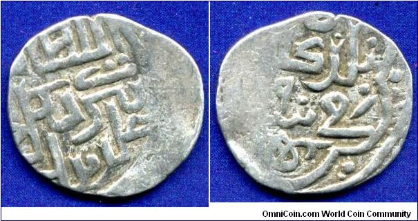 Dirham.
The Golden Horde.
Khan Berdibek (1357-1359).


Ag.