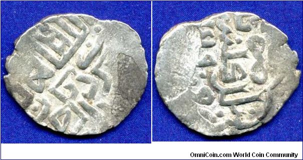 Dirham.
The Golden Horde.
Khan Tokhtamysh (1380-1399).


Ag.