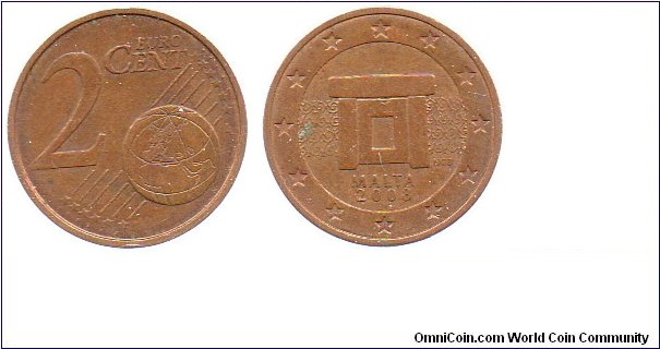 2008 2 Euro cents