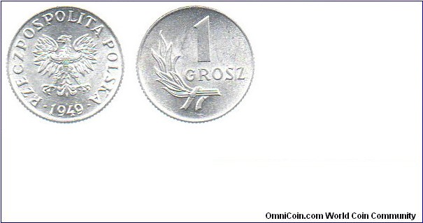 1949 1 grosz