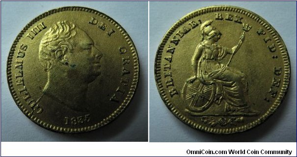 William IV third farthing