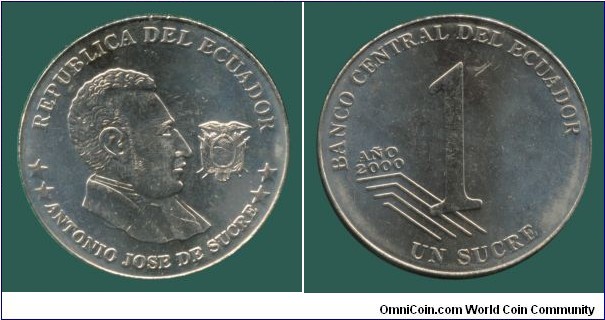 Ultima moneda de un sucre