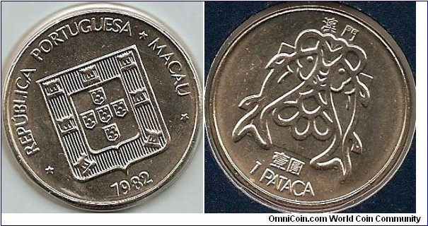 1 Pataca
copper-nickel
Singapore Mint