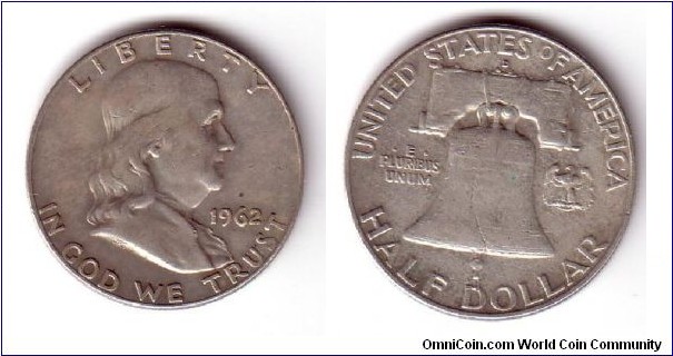 Franklin Silver Half Dollar