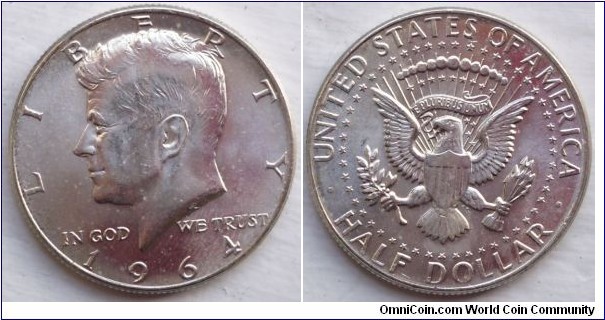 Kennedy silver half dolar