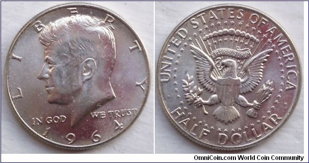Kennedy silver half dolar